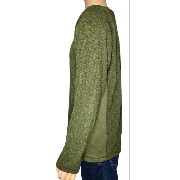 Merrell Pullover Sweatshirt Size Large Green. NICE! - Picture 3 of 6